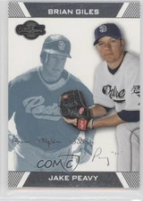 2007 Topps Co-Signers Blue /250 Jake Peavy Brian Giles #15