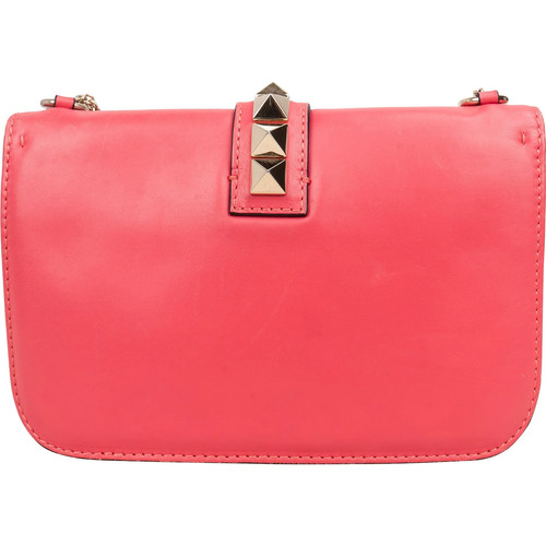 Valentino Garavani  Rockstud Glam Lock Flap Crossbody Bag Tasche - 第 4/12 張圖片