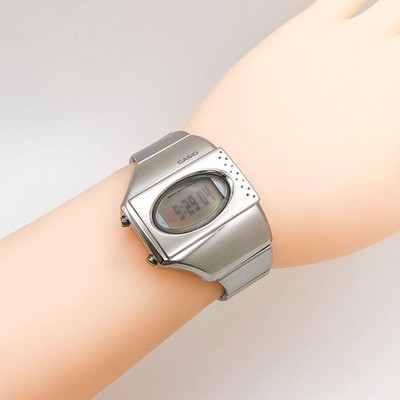 CASIO ME-100 META TOMATO U.F.O Digital Watch Silver Steel Y2K | eBay