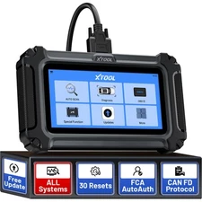 XTOOL D6S Auto All System Diagnostic Scanner Bidirectional Tool 30+ Services FCA