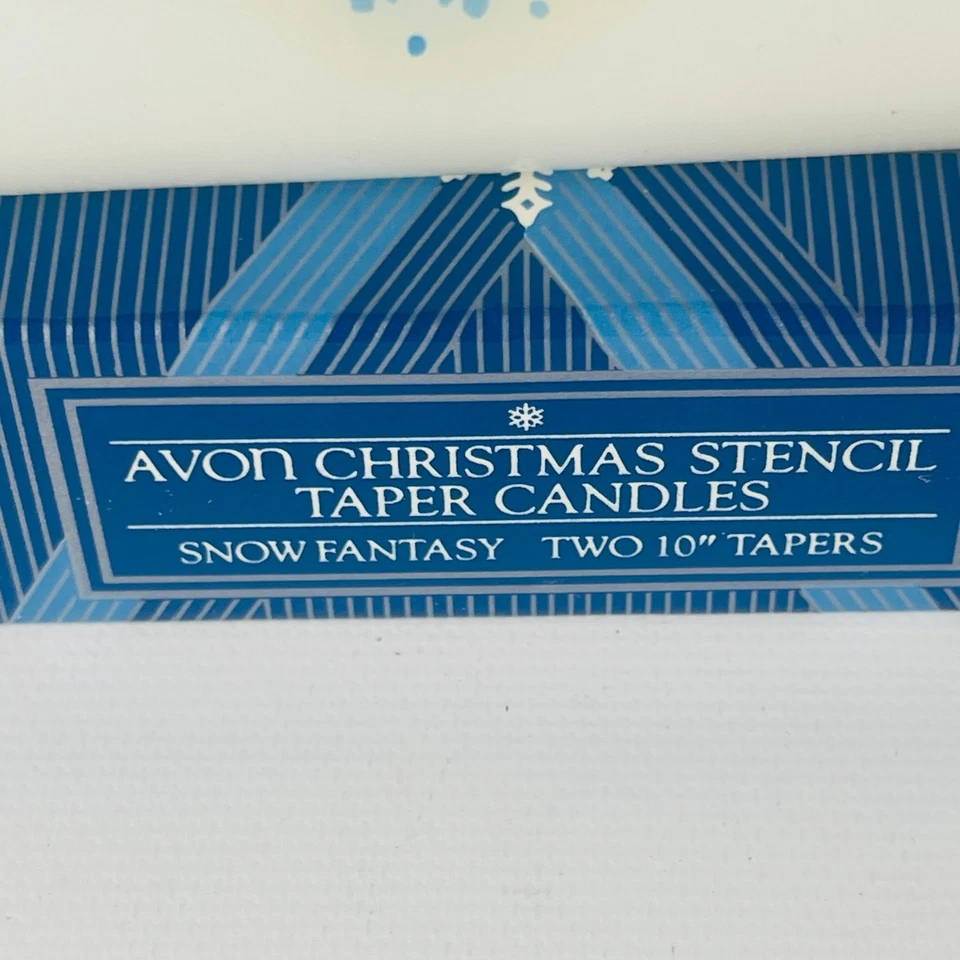 "Velas cónicas navideñas Avon de 10"" 6 juegos de 2" Foto 3 de 4