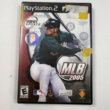 MLB 2005 (PlayStation 2 PS2, 2004) Complete w/ Manual CIB 989 Sports