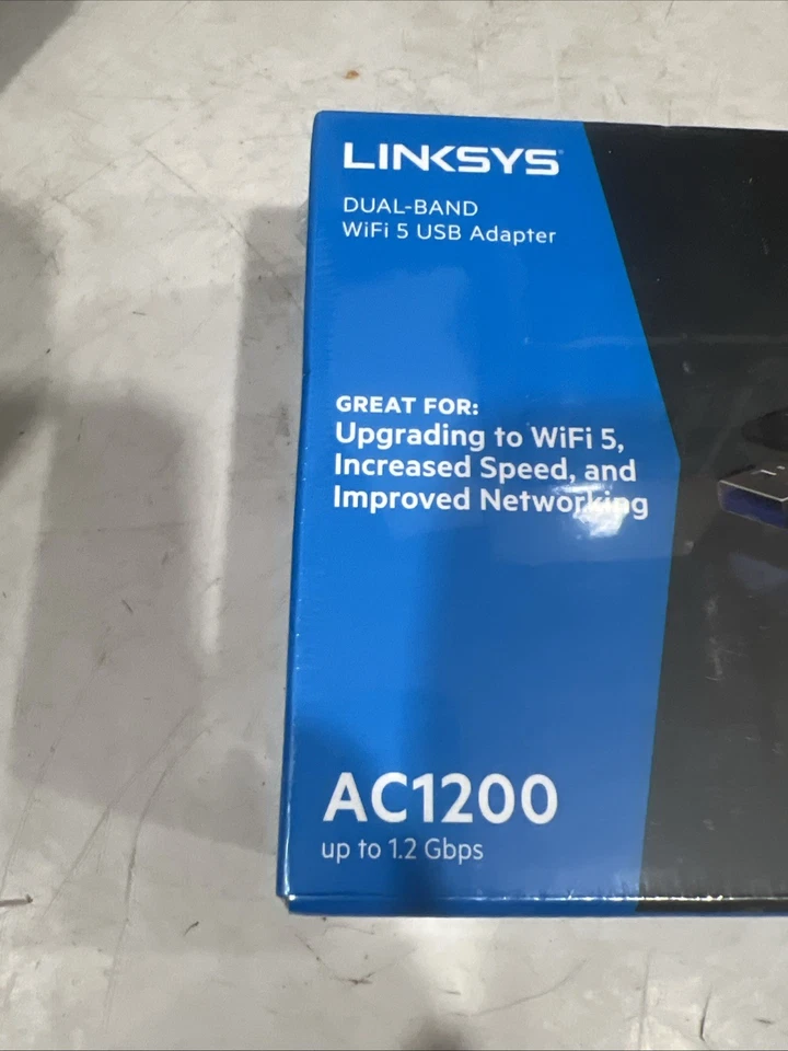 Linksys AC1200 Wireless-AC USB Adapter *New* WUSB6300 - Image 2 of 4