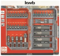 KWB Bitbox Impact L-Box 35-Tlg Bit Set Kassetten Koffer Schrauberbits