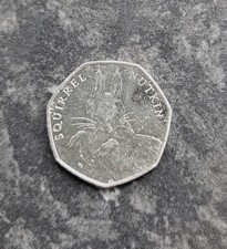 Squirrel Nutkin 2016 50p Circulated but in good condition *FREE POSTAGE*