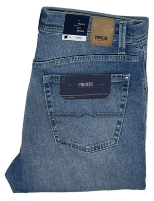 Pioneer Rando W 42 L 30 Stretch Jeanshose Light Blue used 16801.6380.6842 2.Wahl - Bild 1 von 4