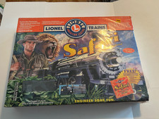 Lionel Safari Adventure O Gauge Steam Train Set 7-21904 New  Sealed