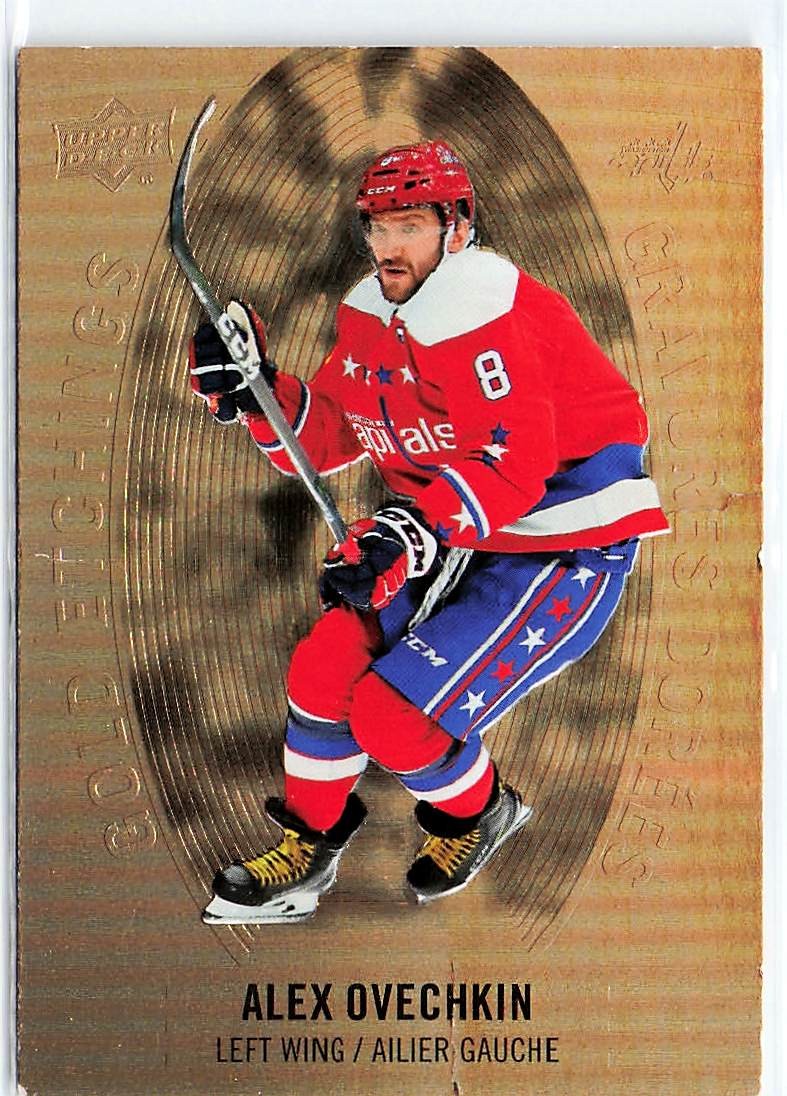 2019-20 Upper Deck Tim Hortons #GE-8 Alex Ovechkin Gold - Washington Capitals