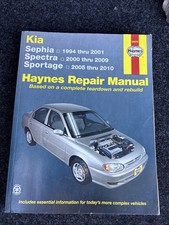 Haynes Repair Manual For Kia Sephia Kia Spectra 1994 - 2004 54070 Haynes Repair Manual For Kia Sephia Kia Spectra 1994 - 2004 54070