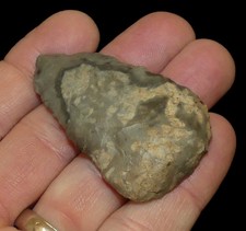PALEO UNIFACE KNIFE JOHNSON CO ARKANSAS INDIAN ARROWHEAD ARTIFACT NEEDHAM COLL