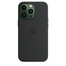 Genuine Apple iPhone 13 Pro Silicone MagSafe Case / Cover - Midnight Black 