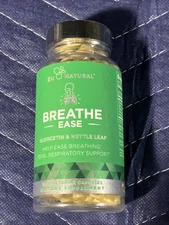 EU NATURAL Breathe Ease, Quercetin & Nettle Leaf, 60 Vegetarian Capsules 3/26
