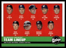 2001 Upper Deck Vintage Milwaukee Brewers Milwaukee Brewers #196