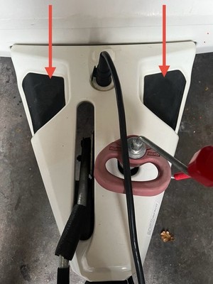 Swift Sprite Major A Rahmen SET Stufenaufkleber - GRIFF RUTSCHFEST - schwarze Körnung