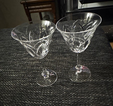 2x Cocktailgläser Stielglas transparent rund...