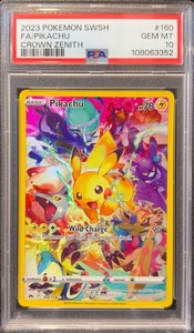 Pikachu Crown Zenith Psa 10 | eBay