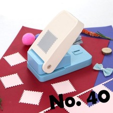 Postage Stamp Punch Scrapbooking Supplies for Greeting Card Making Cardboard