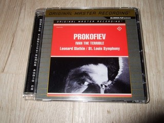 SLATKIN : PROKOFIEV IVAN THE TERRIBLE SACD 2003 MFSL UDSACD 4003 USA