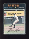 NOLAN RYAN 1971 TOPPS BASEBALL CARD #513 POOR CONDITION
