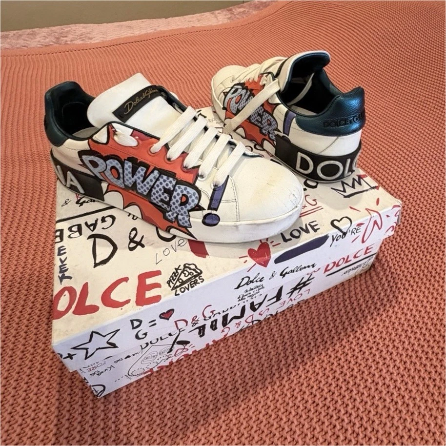 Dolce&Gabbana White Casual Shoes for Men for sale | eBay display picture 2