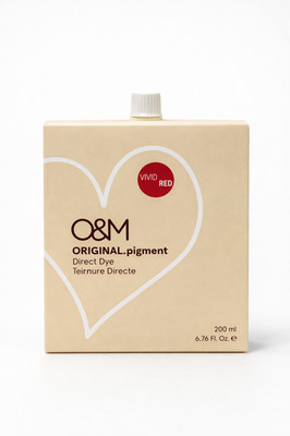 O&M Original.pigment Direct Dye Vivid Red 200ml                        
