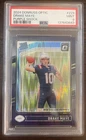 2024 Donruss Optic Drake Maye PURPLE SHOCK Rated Rookie RC #229 PSA 9 PATRIOTS