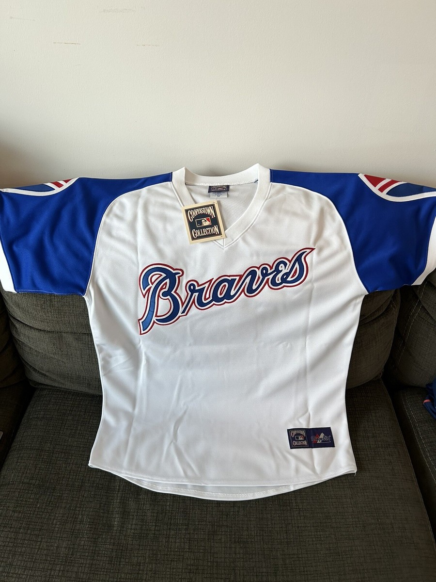 Majestic Authentic Cooperstown Collection 70's Atlanta Braves