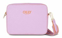 Oilily Xara Shoulder Bag Schultertasche Tasche Orchid Bouquet Flieder Orange Neu