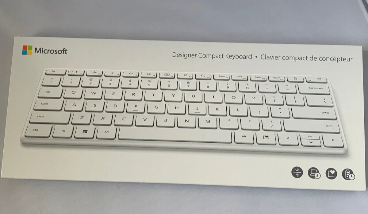 TECLADO MICROSOFT DESIGNER BLUETOOTH DESKTOP