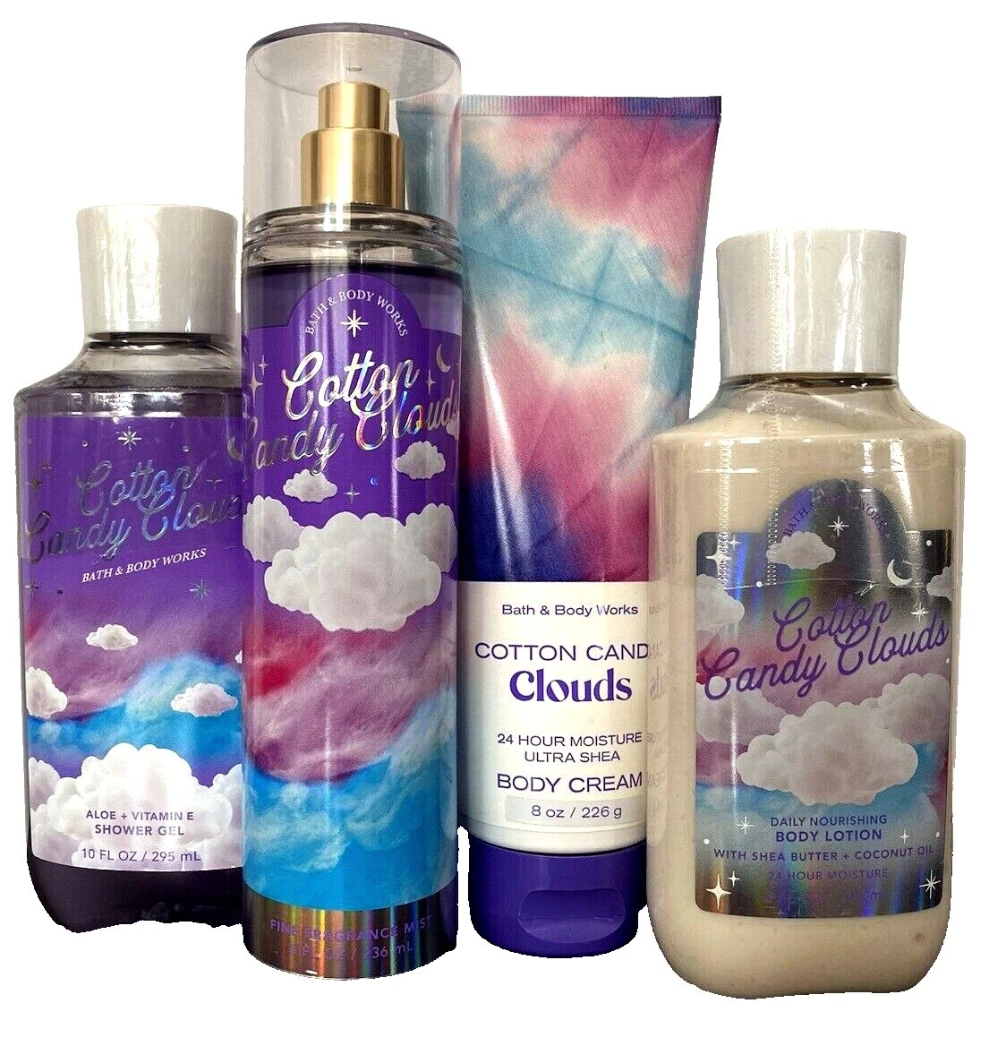 Bath & Body Works Cotton Scent Bath & Body Mixed Items