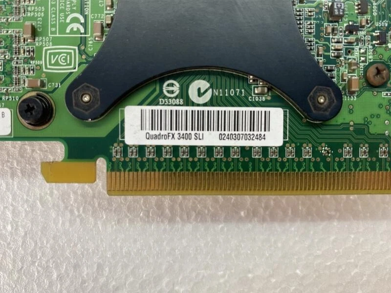 NVIDIA Quadro FX3400 256MB GDDR3 Dual  DVI Professional Graphics Card - Image 3 of 4