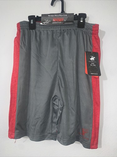 2 Beverly Hills Polo Club Shorts Boys Size XL Stretch Athletic - Picture 2 of 7