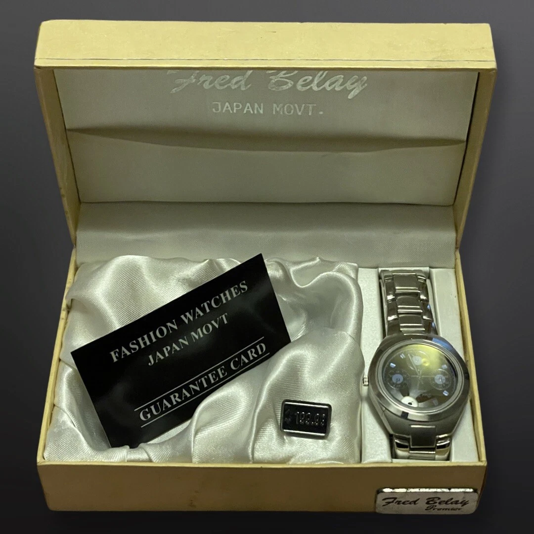 Fred belay watch japan movt sale