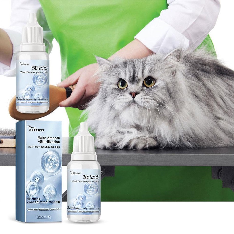 Wash Free Essence For Pets, Quick Care Daily Cleaning s Cat For Dogs