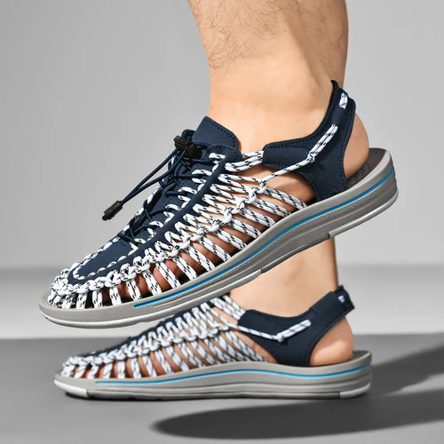 Breathable Weaving Design Sandals for Men and Women, Perfect for Summer Beach - Picture 5 of 37