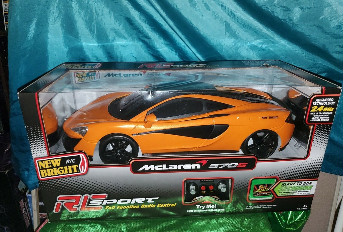 new bright rc mclaren 570s 1/8 Brand New retired item | eBay