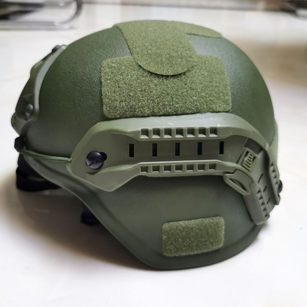 IN US!! UHMWPE BALLISTIC IIIA Level 3 Bulletproof Tactical Helmet Green IN US!! UHMWPE BALLISTIC IIIA Level 3 Bulletproof Tactical Helmet Green