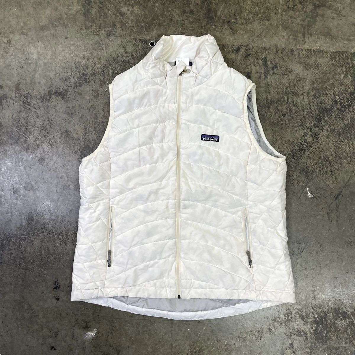 Patagonia cream best sale vest