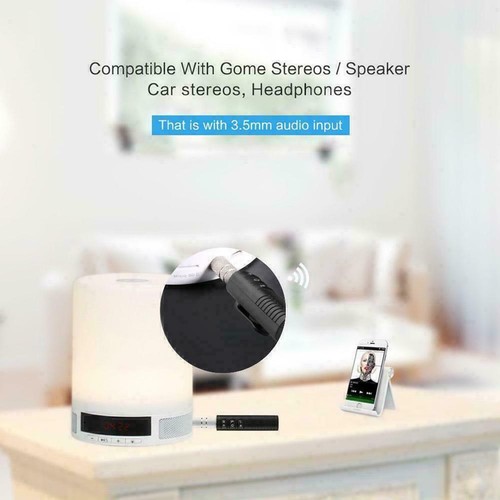 Auto Bluetooth Receiver Handfree Wireless Aux Music W0J O3S0 F3 3.5 T2M6 G D3P7 - Photo 10/12