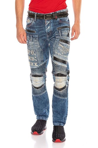 Cipo &amp; Baxx Jeans Da Uomo CD637 Blu W36/L32