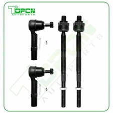 4Pc Front Inner Outer Tie Rod End Links Set Fits Enclave Traverse Acadia Outlook