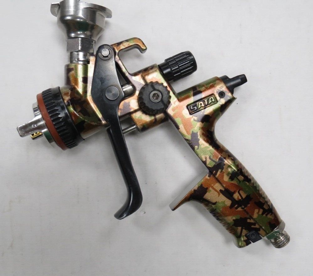 SATA JET 4000 B HVLP LIMITED EDITION CAMO 1.4 SPRAY GUN eBay