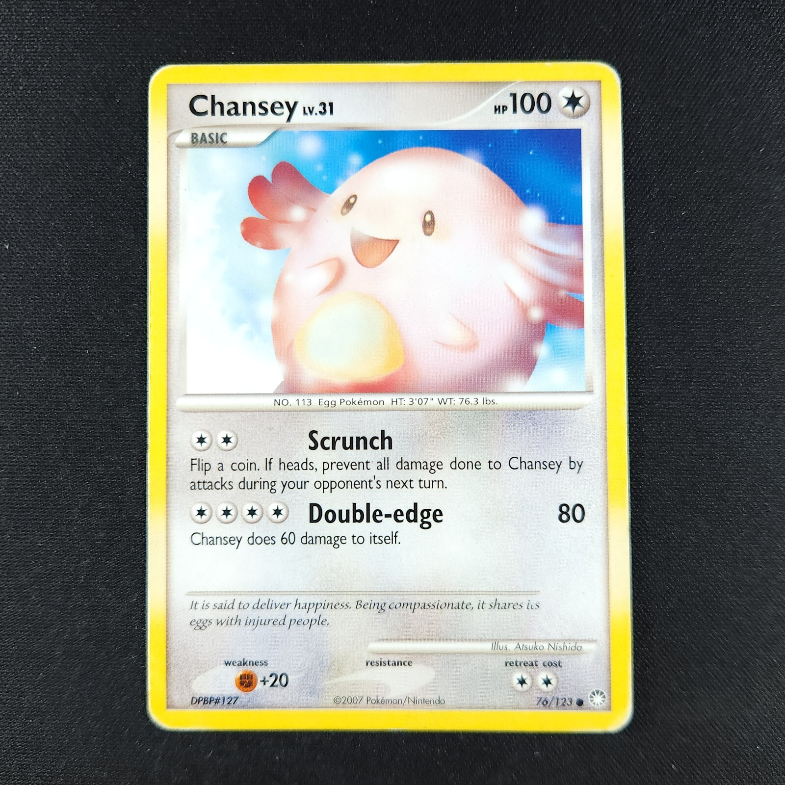 Chansey 76/123 - Mysterious Treasures - Pokemon Card