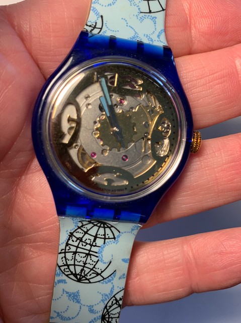 swatch automatic watch