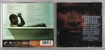 USHER - Confessions - 2004 Special Edition CD Album (Holographic Insert)