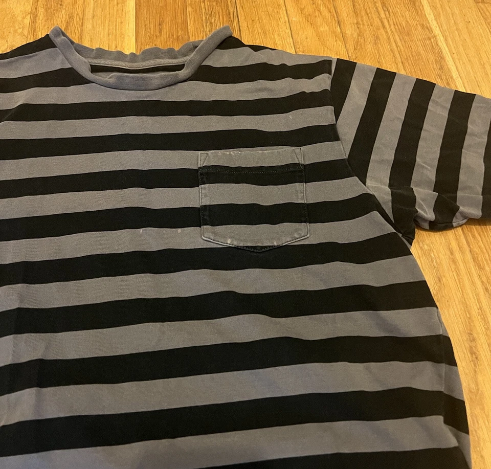 Lote de 2 camisetas de skate vintage CCS a rayas  Foto 3 de 4