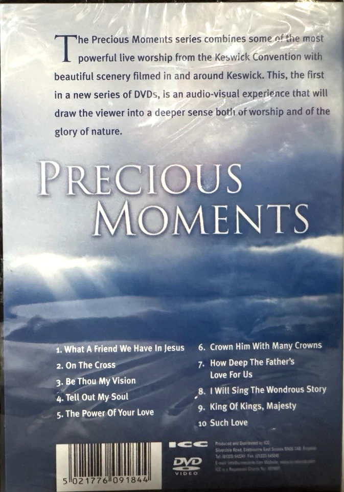 Precious Moments Worship/Scenery from Keswick Brand New Sealed DVD Region 2 - image 2 of 3