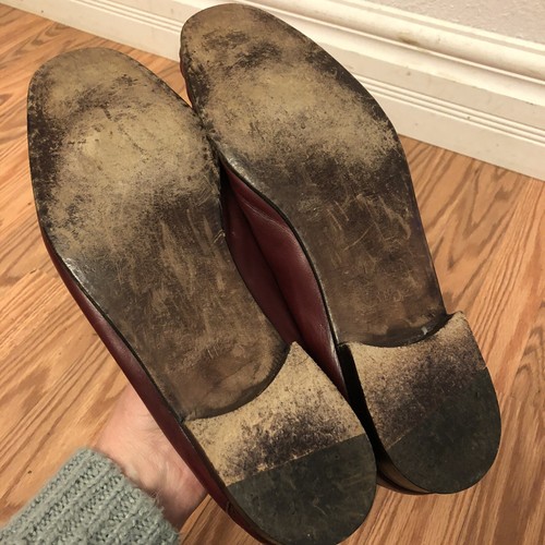 Halbschuhe Herren 11,5 braunes Kleid Bouvy weich Luxus Leder spitz zulaufend mit Quasten - Bild 8 von 8