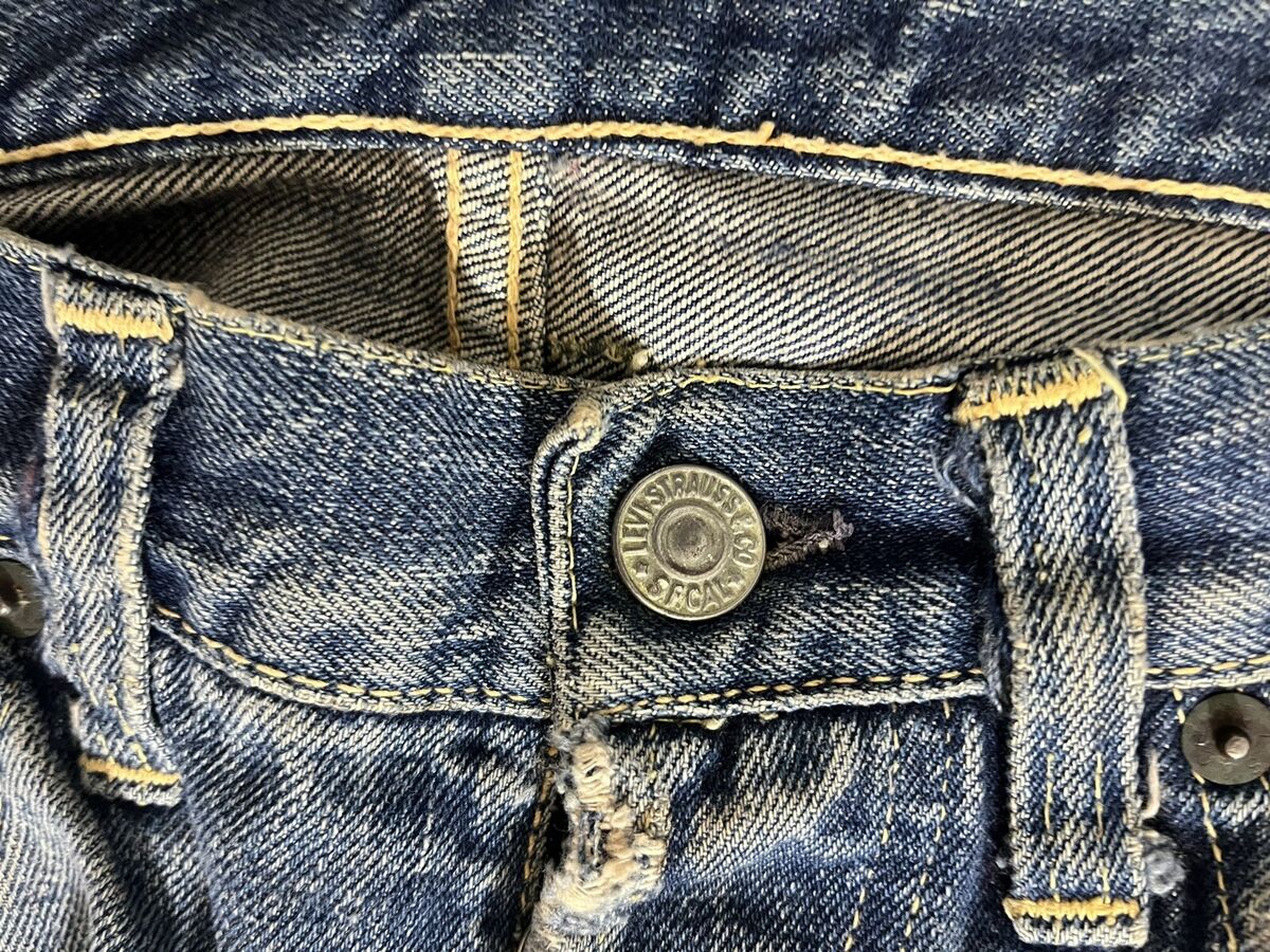 Vintage Levis 501 XX 1950's big E Button Fly Redline Vintage Levis 501 XX 1950's big E Button Fly Redline