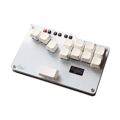 Pocket Mini Hit-Box SOCD Fighting Stick Controller for PC PS3 Switch Turbo